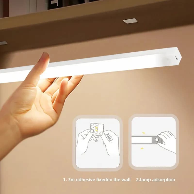 Luminária LED com sensor de presença
