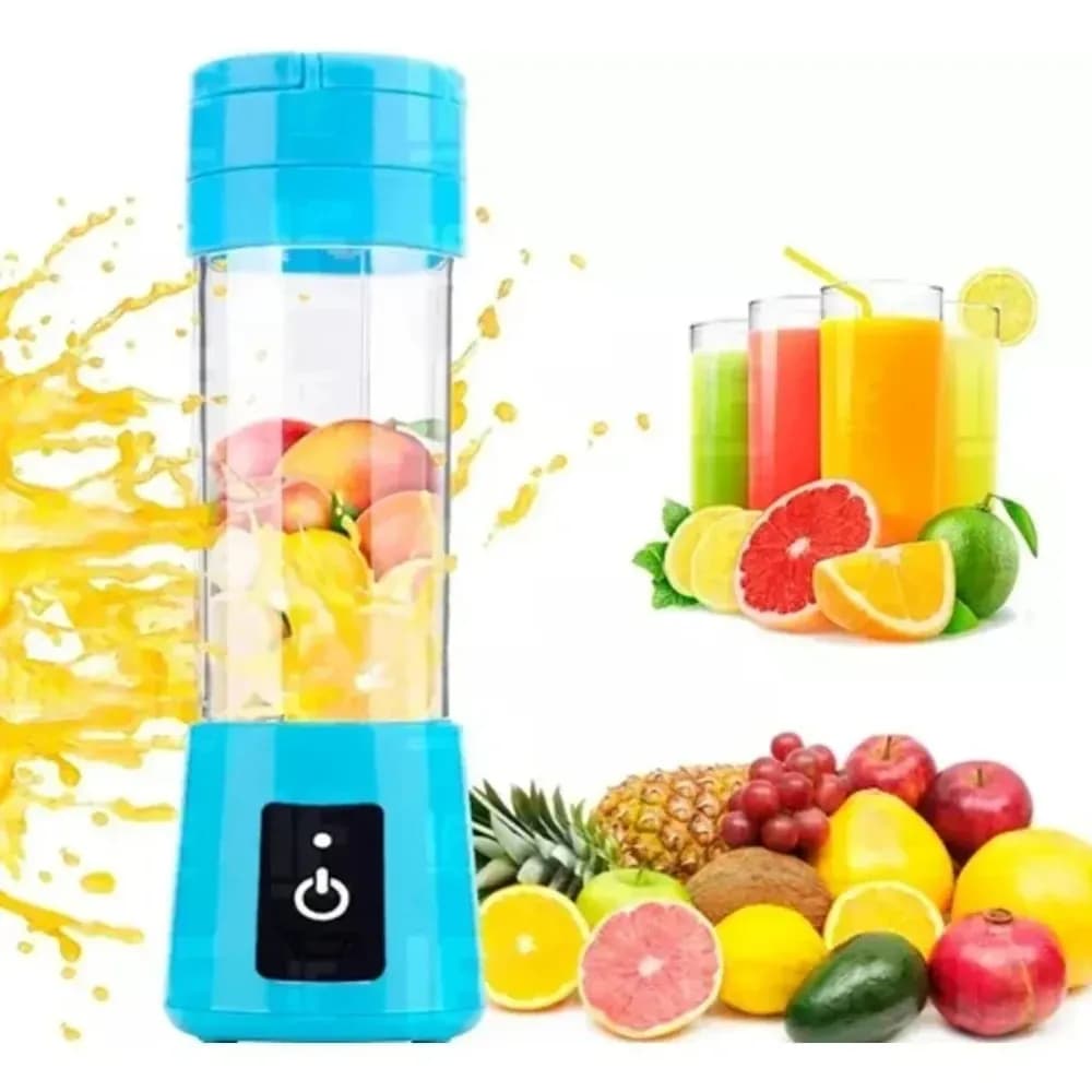 Mini liquidificador portátil recarregável, detalhe 3