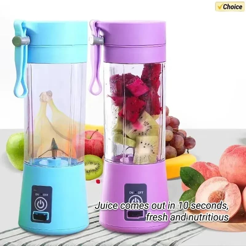 Mini liquidificador portátil recarregável, detalhe 4